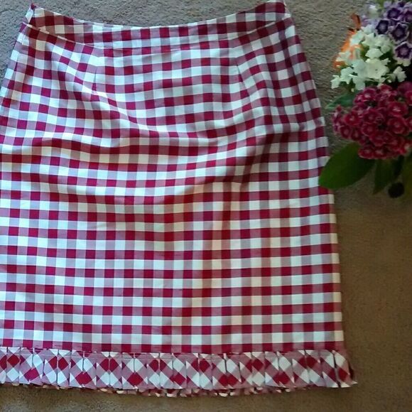 INC Silk Skirt  - Picture 1 of 5